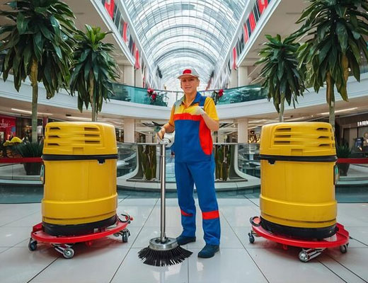 Shopping Mall Cleaning Project